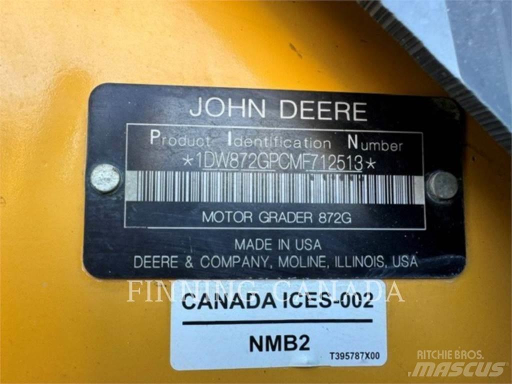 John Deere 872GP AWD Grader