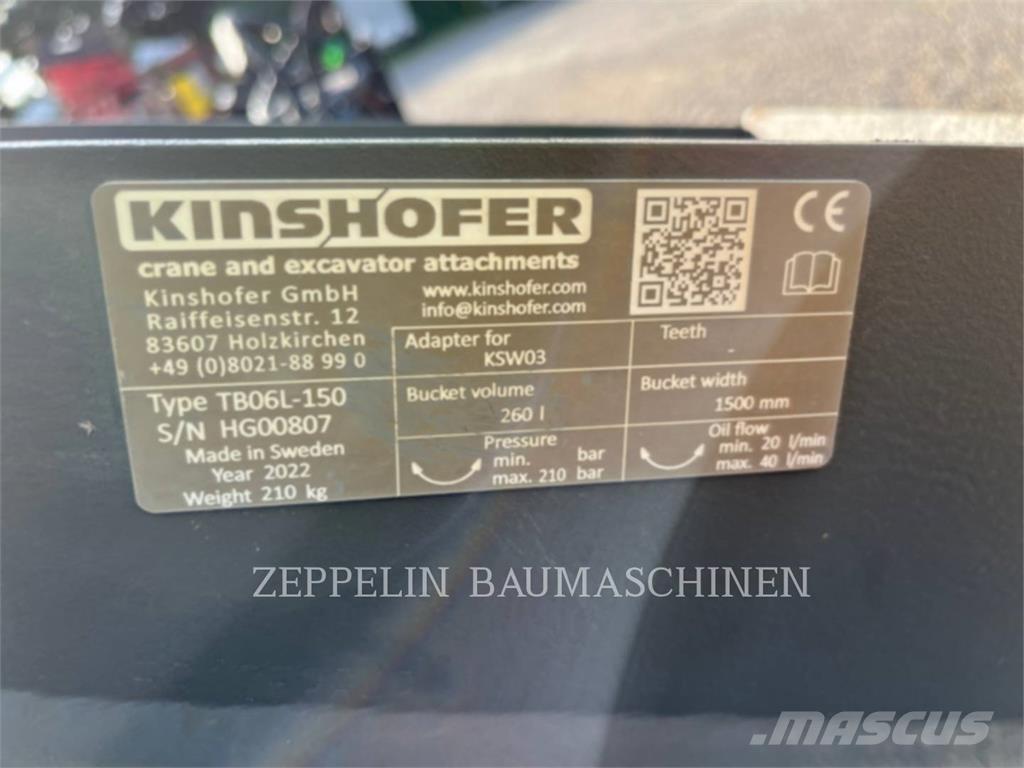 Kinshofer TB06-1500 GLV Grabenfräse
