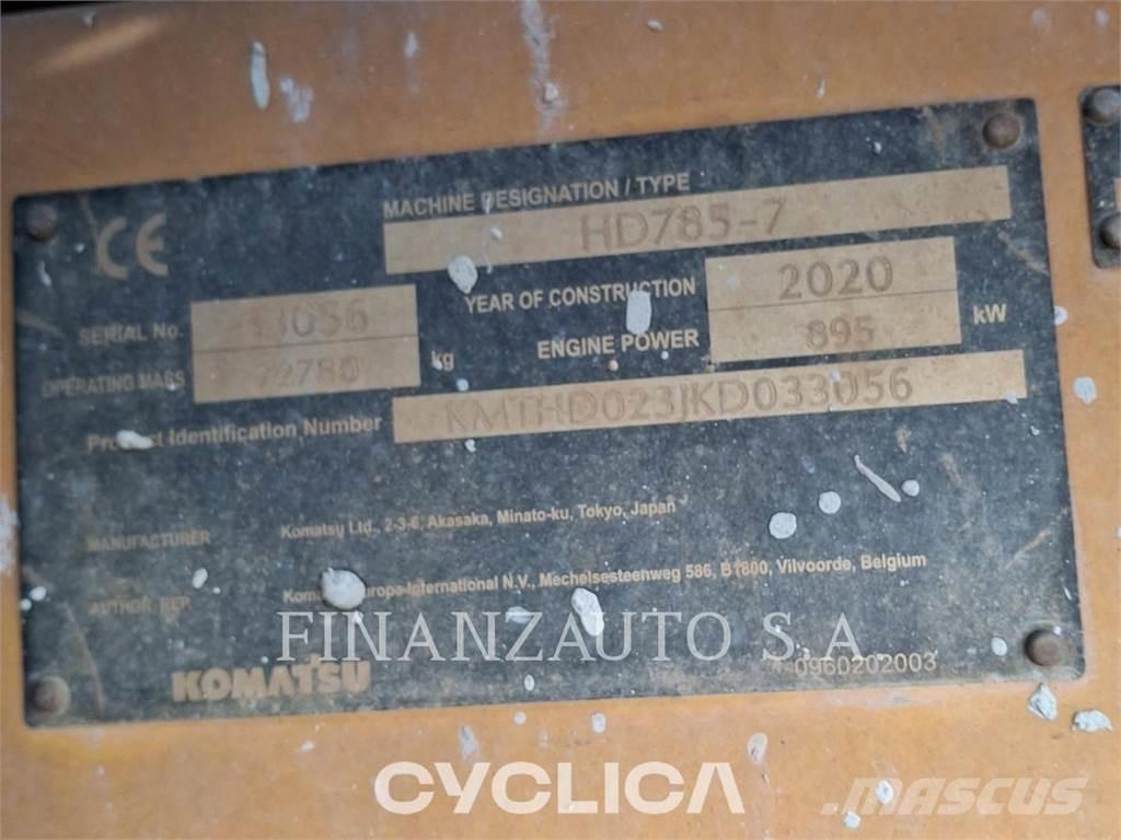 Komatsu HD785-7 Dumper - Knickgelenk