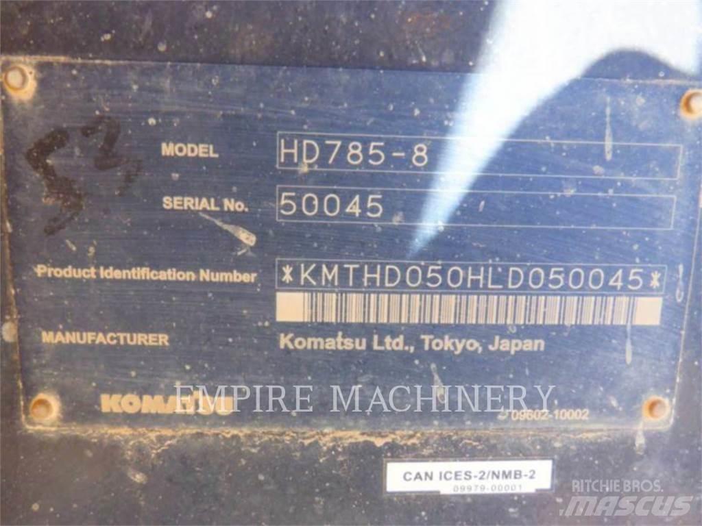 Komatsu HD785-8 Dumper - Knickgelenk
