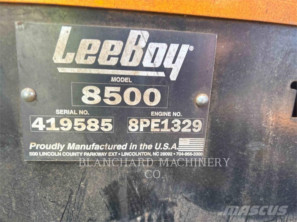 LeeBoy 8500E Strassenfertiger