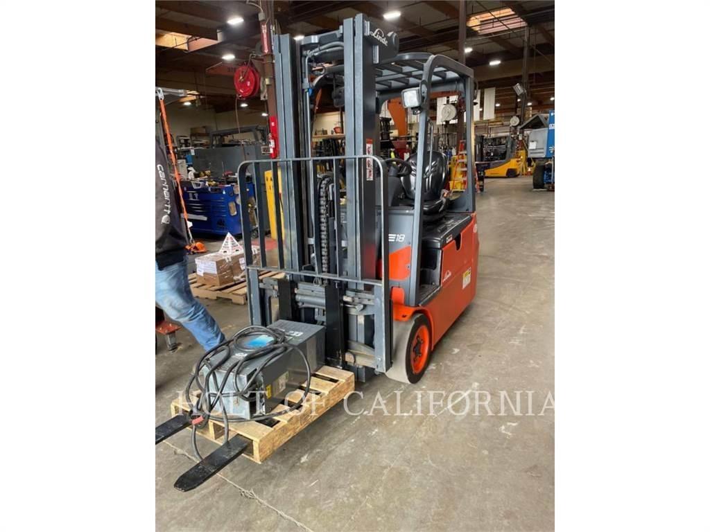 Linde E18 Elektrische heftrucks