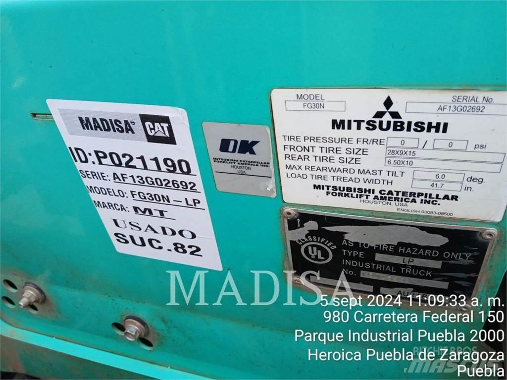 Mitsubishi FG30N-LP Heftrucks overige