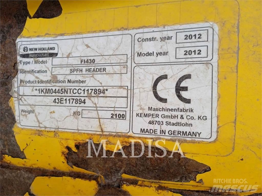 New Holland 430FI Zubehör Mähdrescher