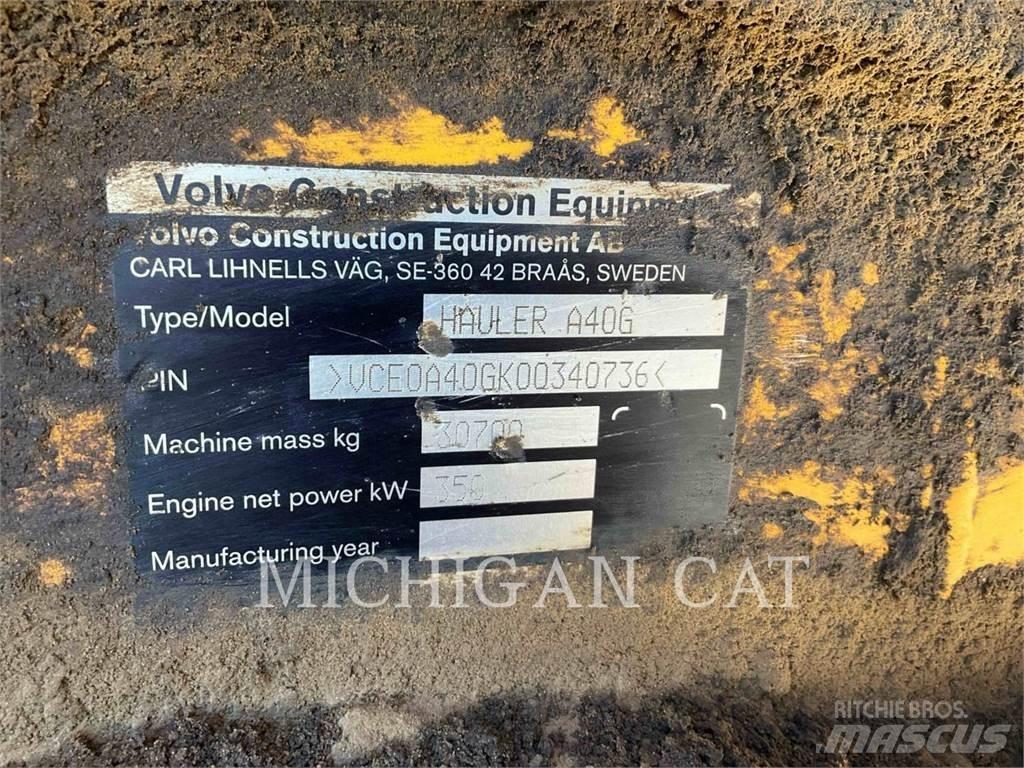 Volvo A40G Dumper - Knickgelenk