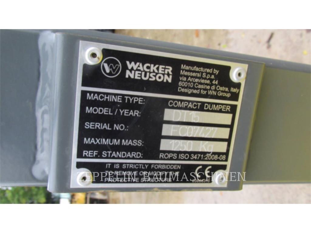 Wacker DT15 Dumper - Knickgelenk