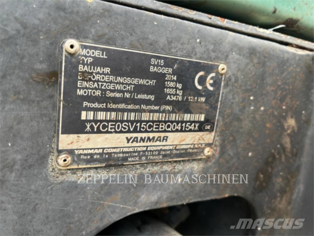 Yanmar SV15 Raupenbagger