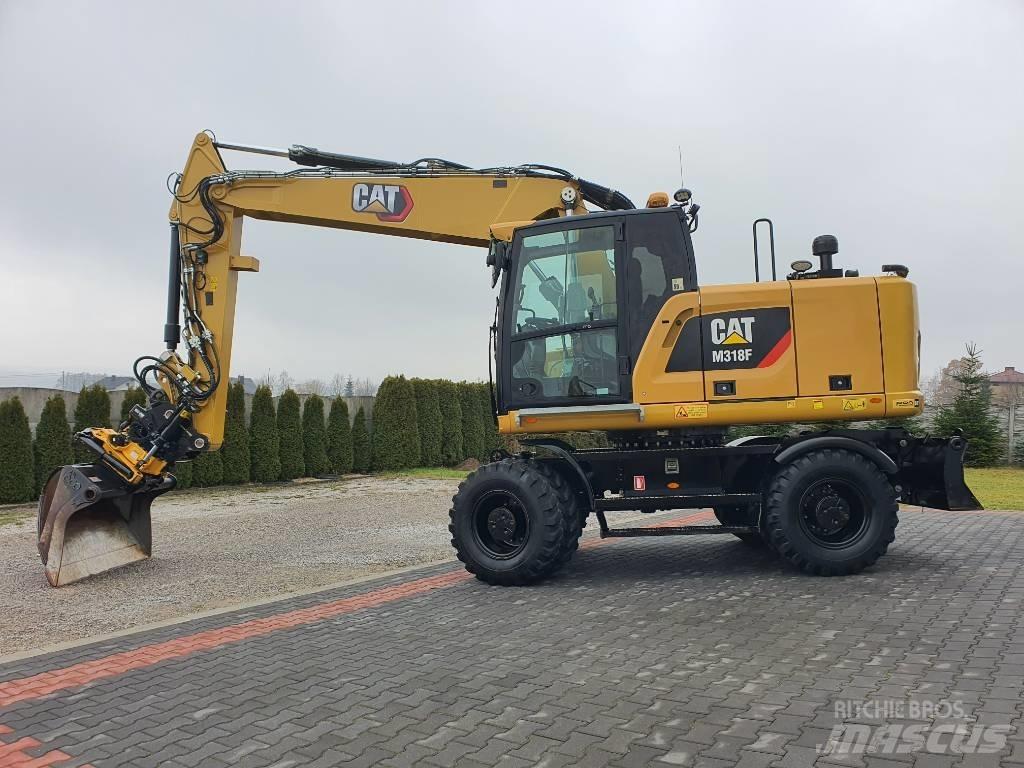 CAT M 318 F Mobilbagger