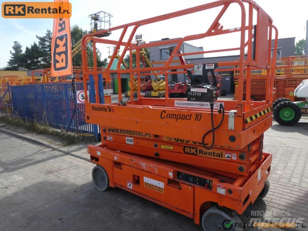 Haulotte Compact 10 Scheren-Arbeitsbühnen
