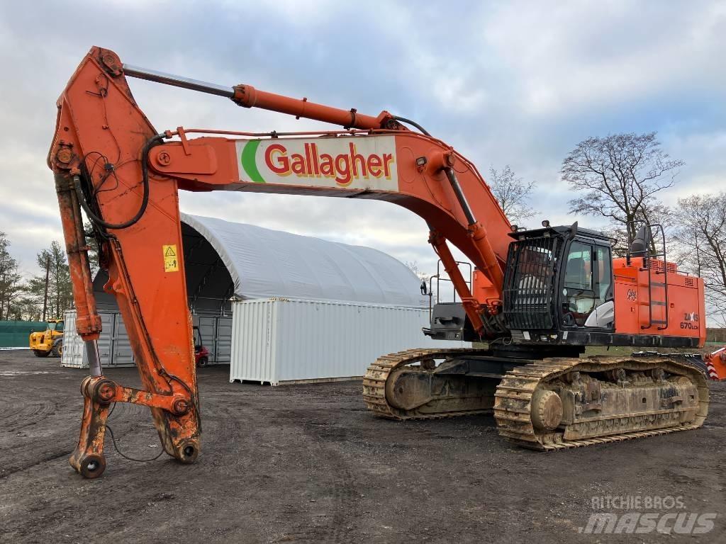 Hitachi ZX670LCH-5B Raupenbagger
