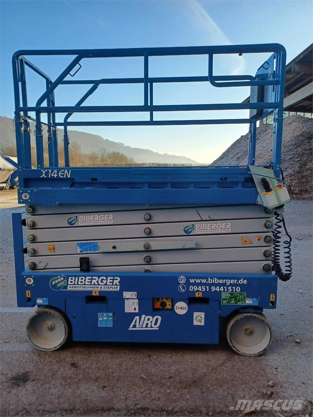 Aichi X14EN Scheren-Arbeitsbühnen