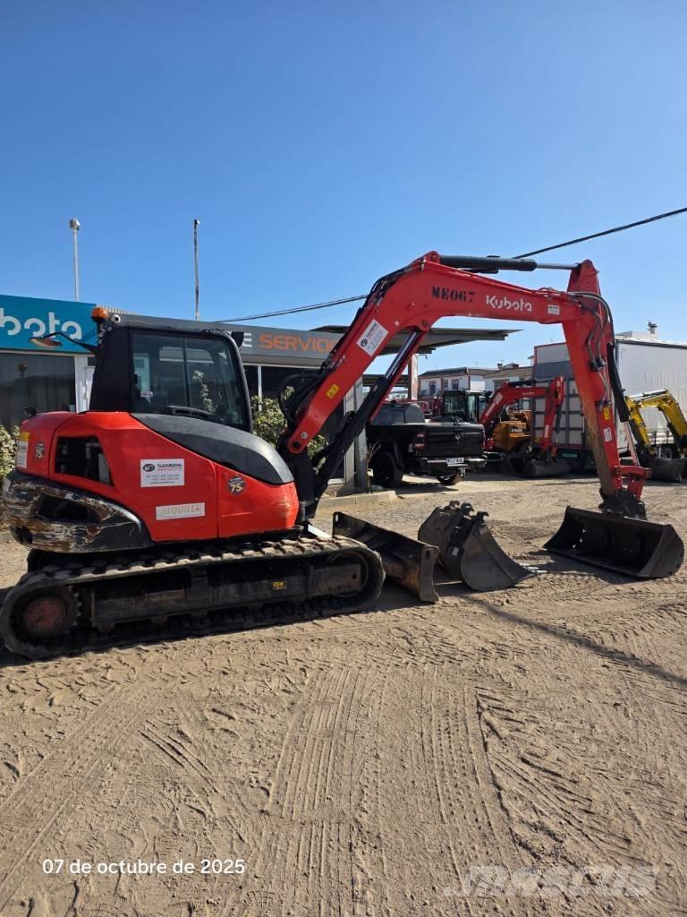 Kubota KX80-4a2 Midibagger  7t - 12t