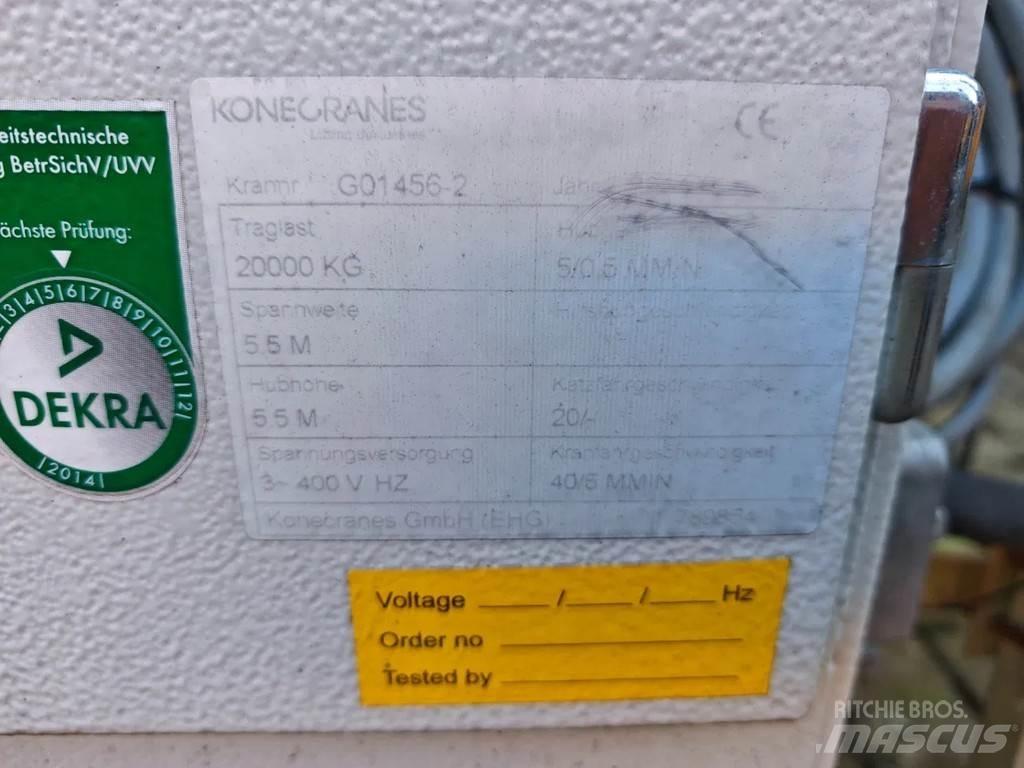 Konecranes 20 Ton Brückenkrane