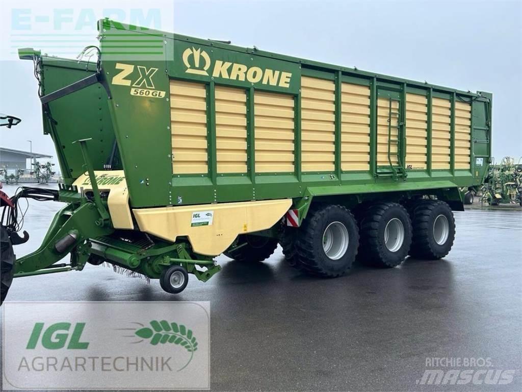 Krone zx 560 gl Getreideanhänger