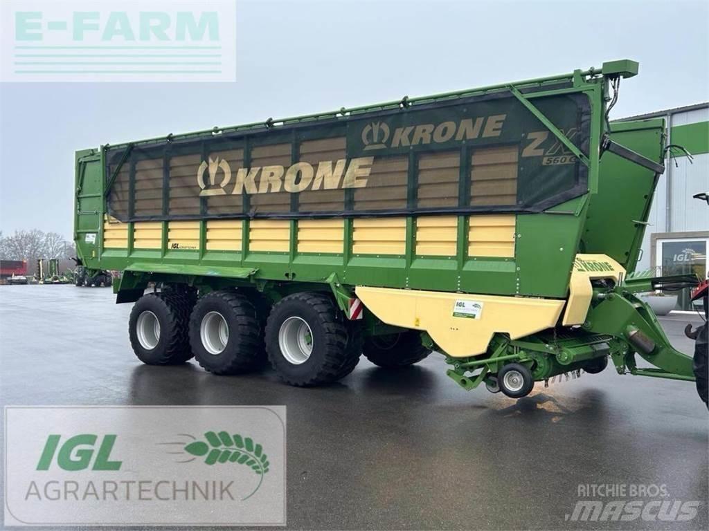 Krone zx 560 gl Getreideanhänger