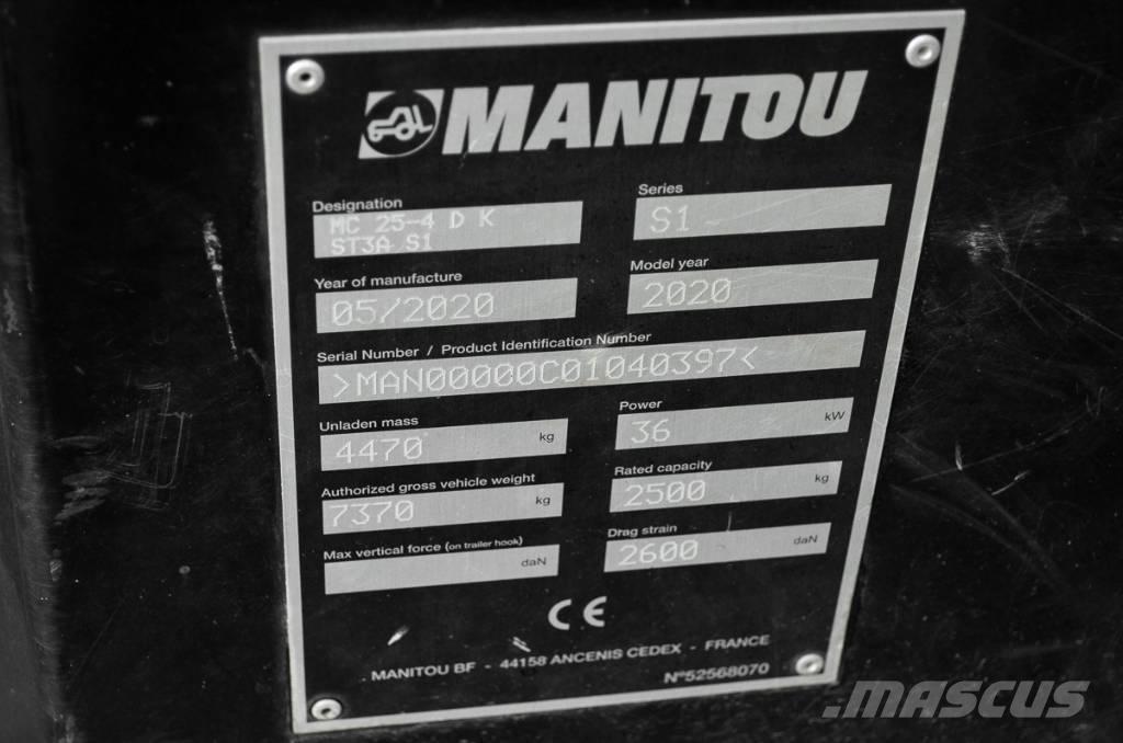 Manitou MC 25-4 Diesel heftrucks