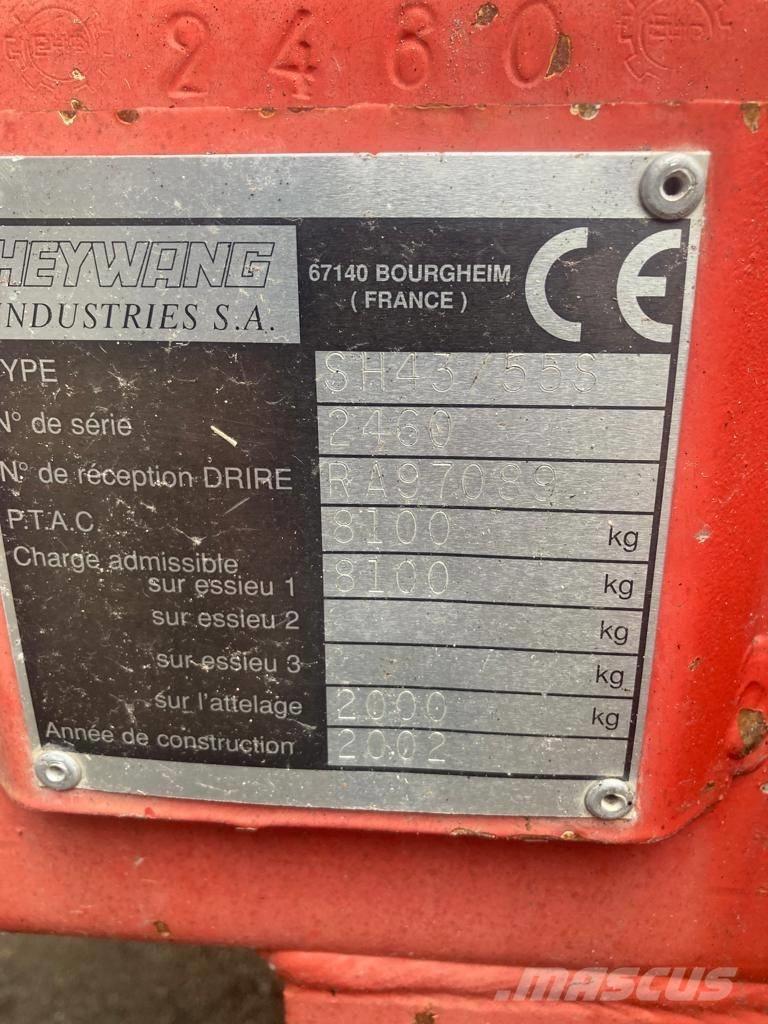 Heywang SH 43/55 S Düngemittelverteiler