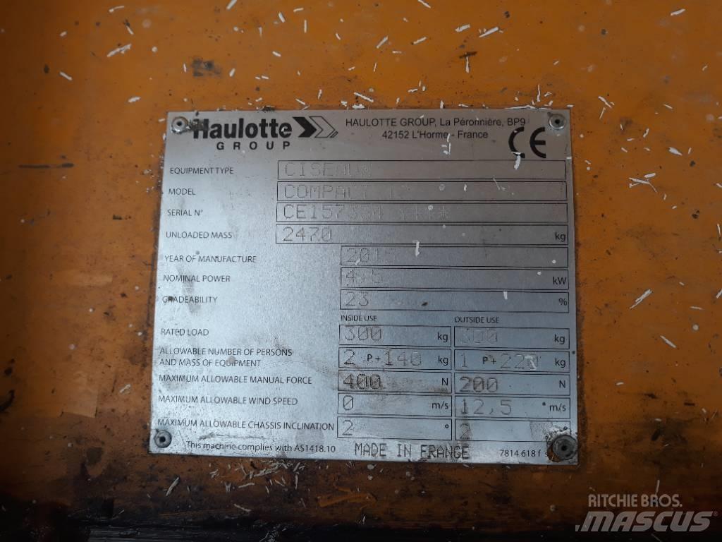 Haulotte Compact 12 Scheren-Arbeitsbühnen