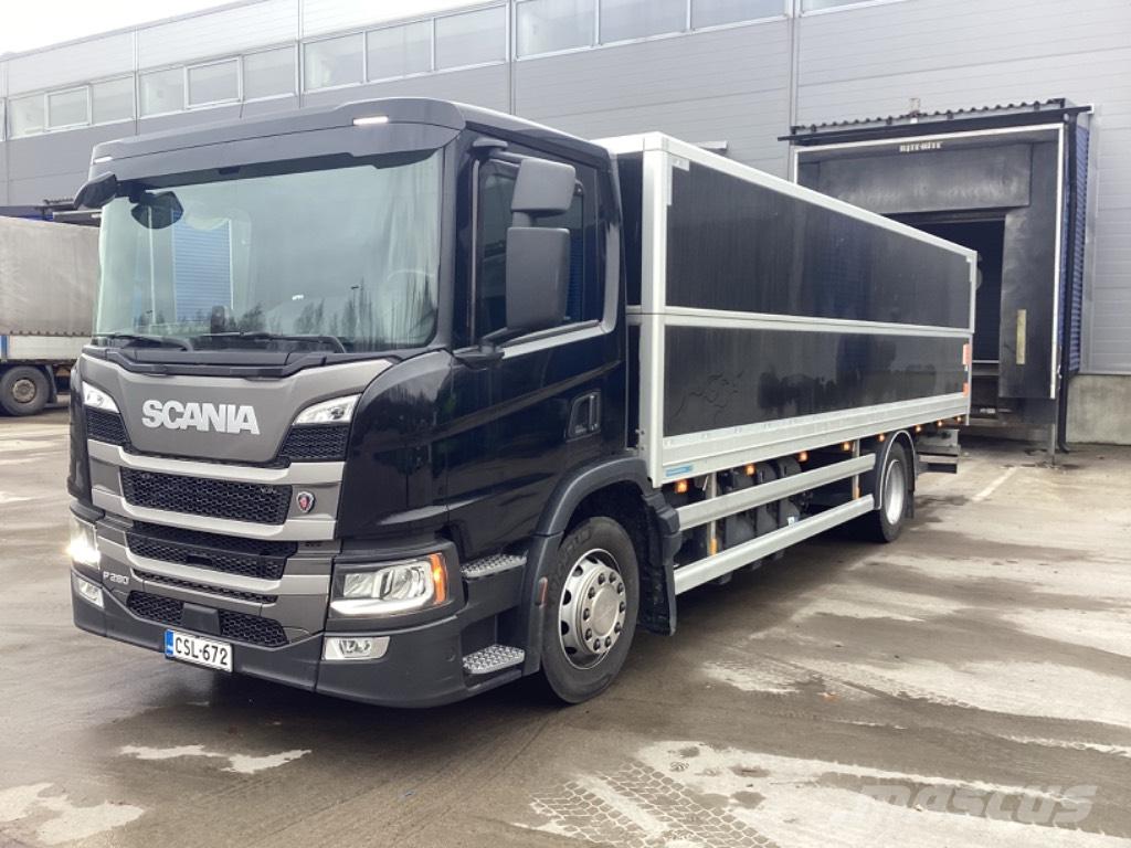 Scania P 280 CNG Kofferaufbau