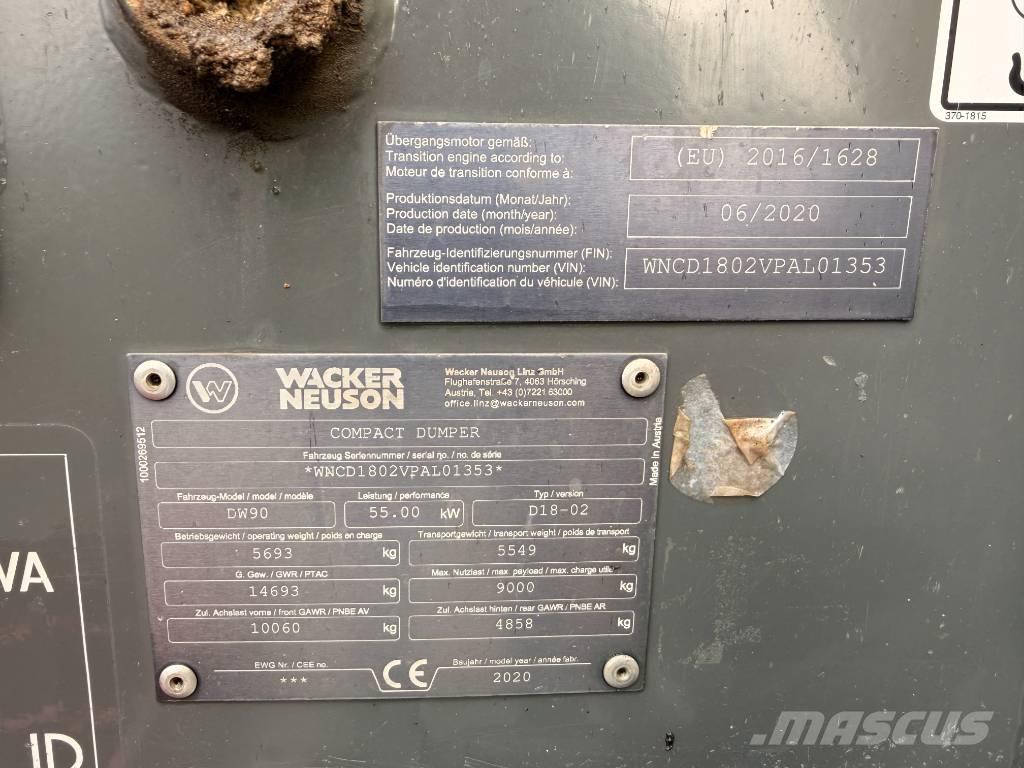 Wacker Neuson DW90 Minidumper