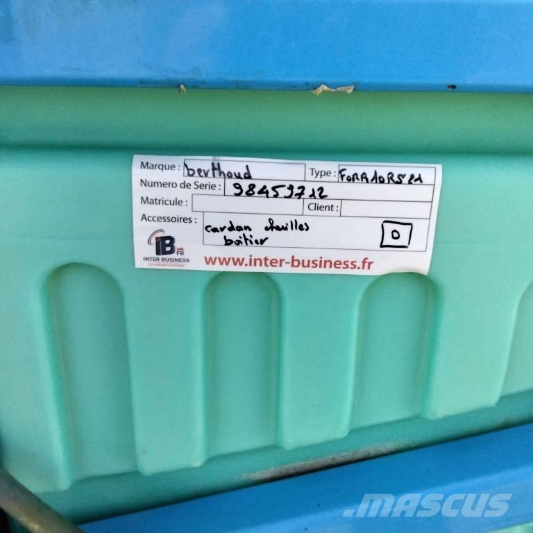 Berthoud FOR10RS21 Anbauspritzen
