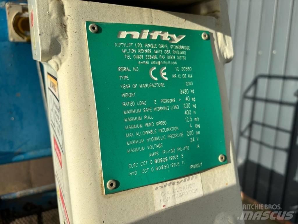 Niftylift HR 12 Gelenkteleskoparbeitsbühnen