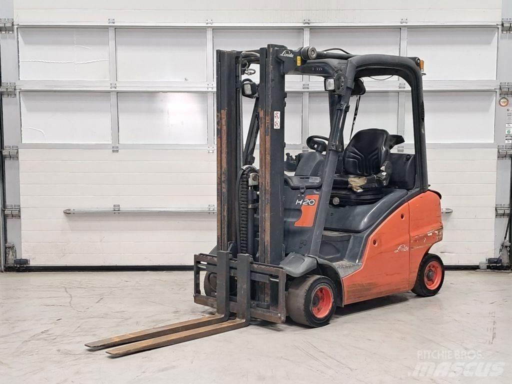 Linde H20T-01 LPG heftrucks