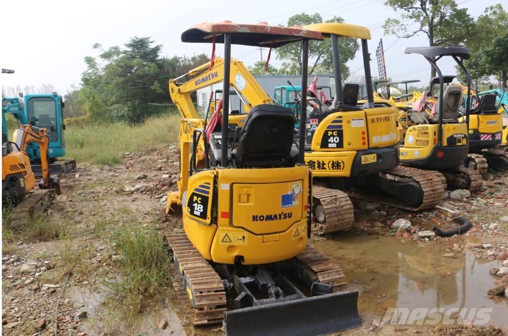 Komatsu PC 18 MR Minibagger < 7t