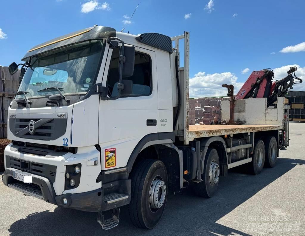 Volvo FM 460 Pritschenwagen/Pritschenwagen mit Seitenklappe