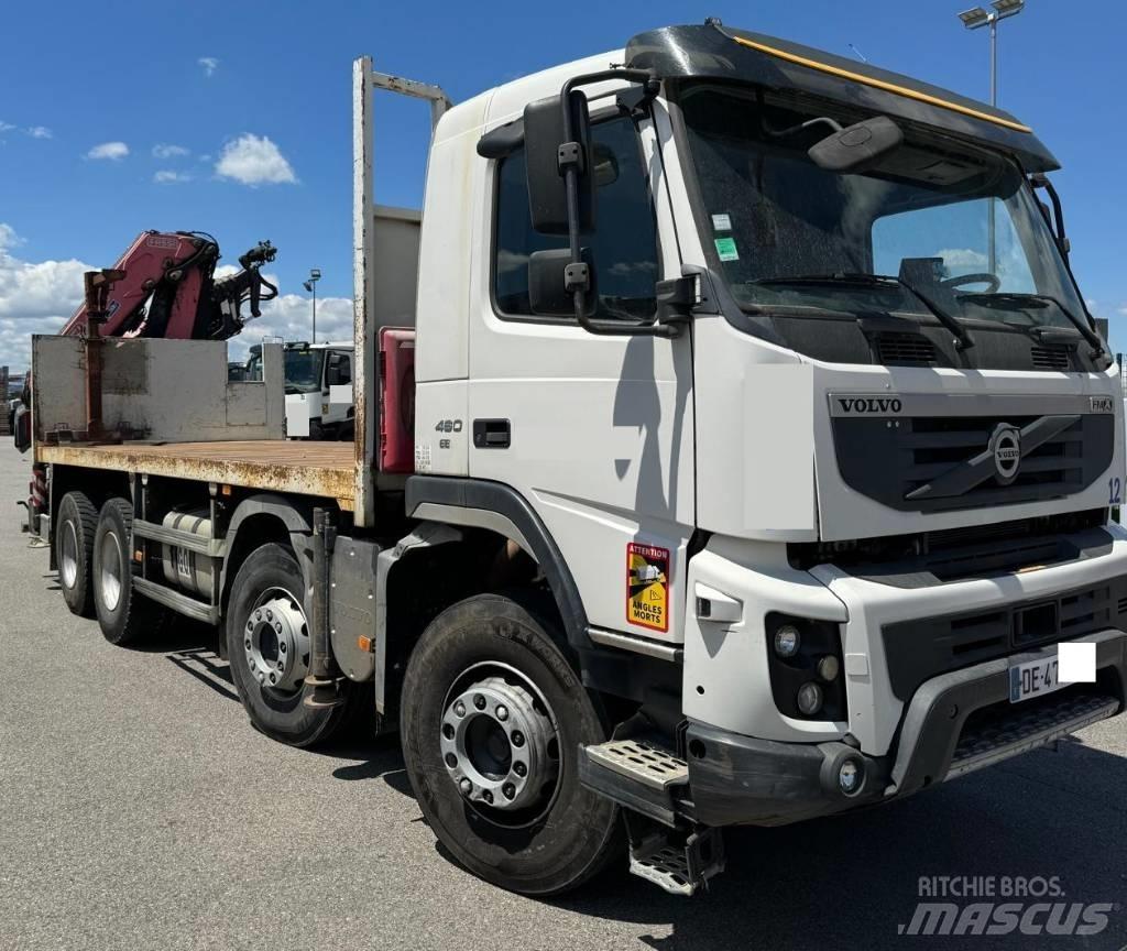 Volvo FM 460 Pritschenwagen/Pritschenwagen mit Seitenklappe