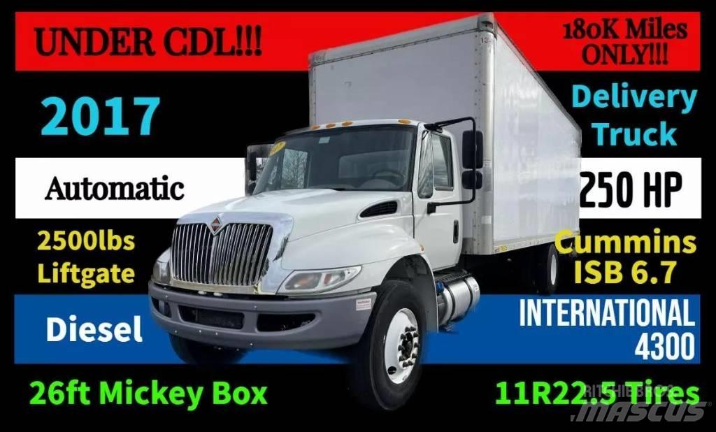 International 4300 Kofferaufbau