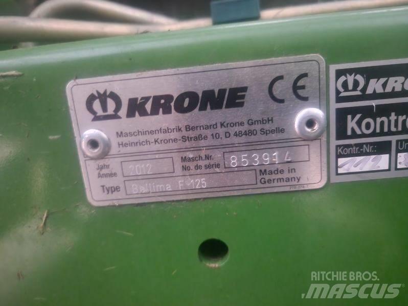 Krone Bellima F125 Rundballenpressen
