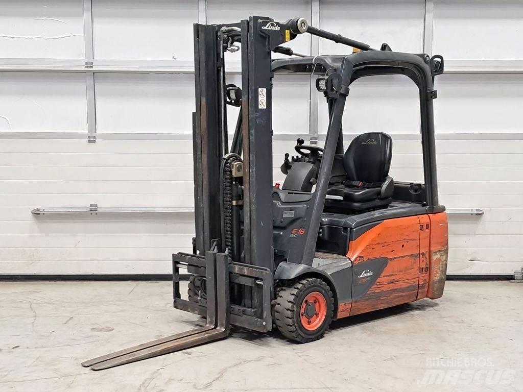 Linde E16L-02 Elektrische heftrucks