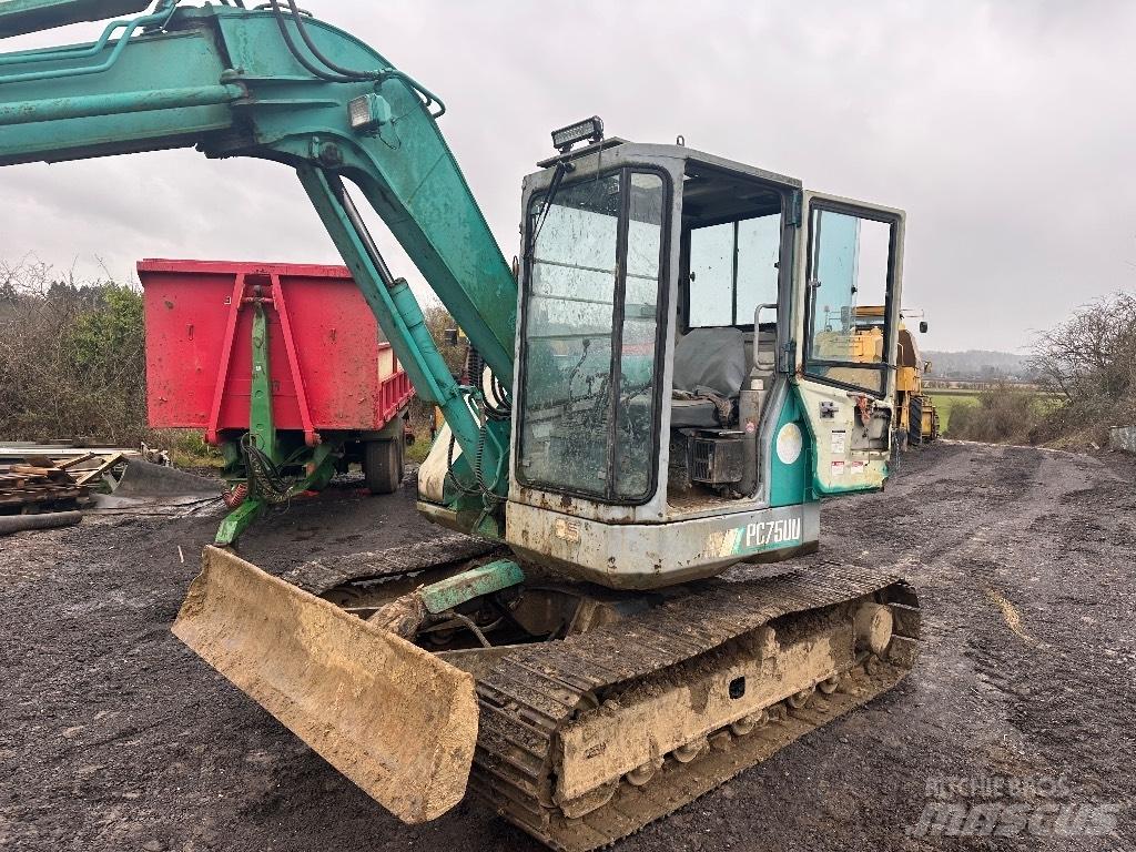 Komatsu PC 75 UU-1 Minibagger < 7t