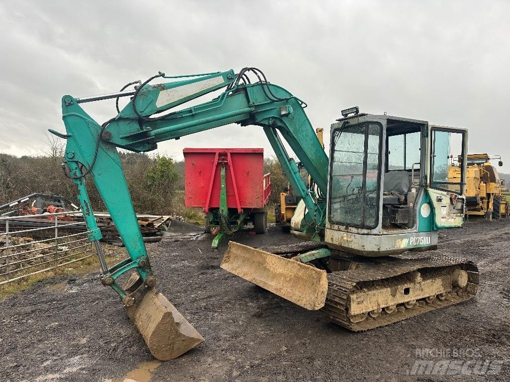 Komatsu PC 75 UU-1 Minibagger < 7t