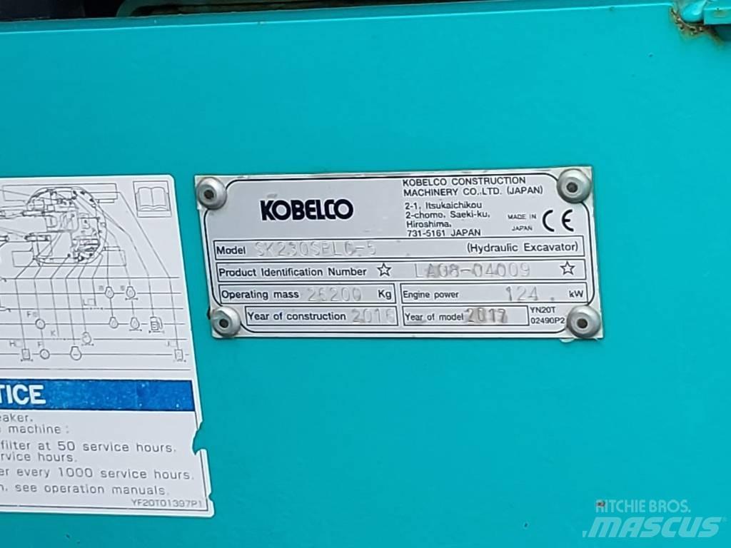 Kobelco SK230SRLC-5 Raupenbagger