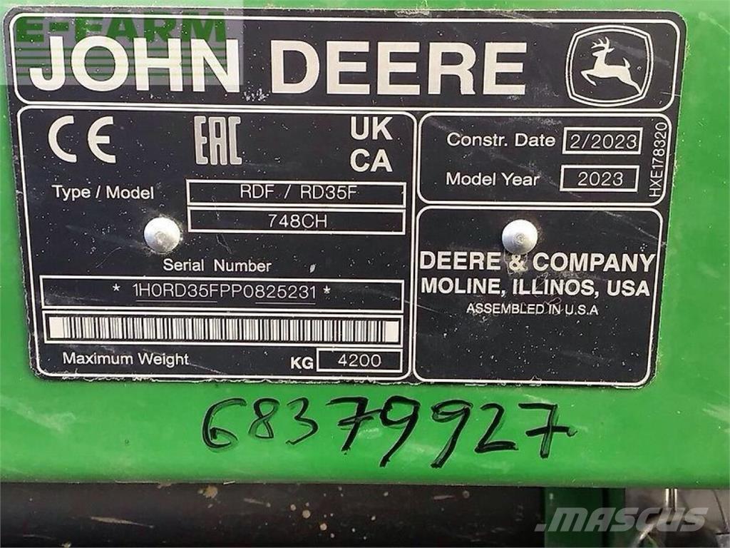 John Deere s 780 Mähdrescher