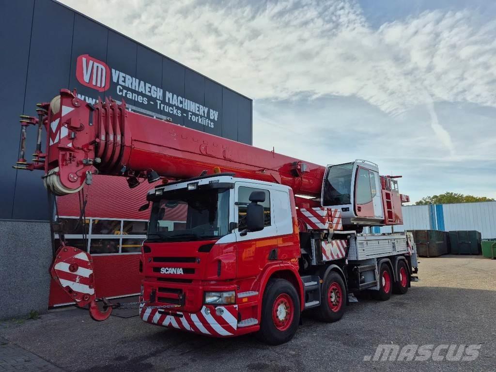 Scania p 380 Kranen voor alle terreinen