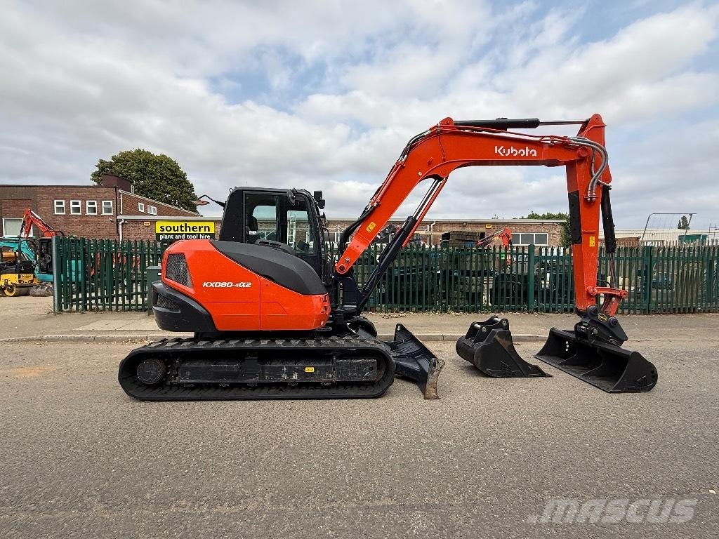Kubota KX 080-4 Midibagger  7t - 12t