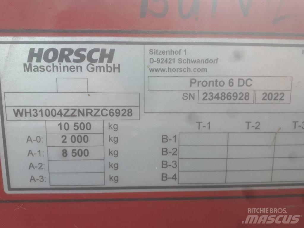 Horsch Pronto 6 DC Drillmaschinen
