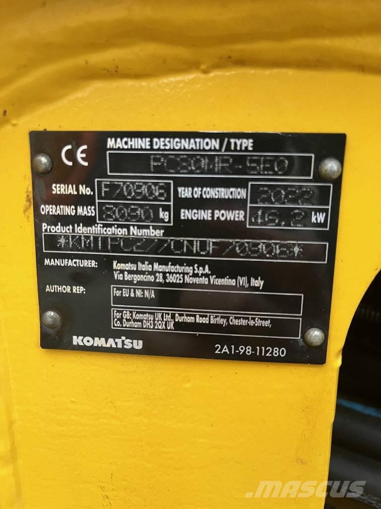 Komatsu PC80MR-5E0 Midibagger  7t - 12t