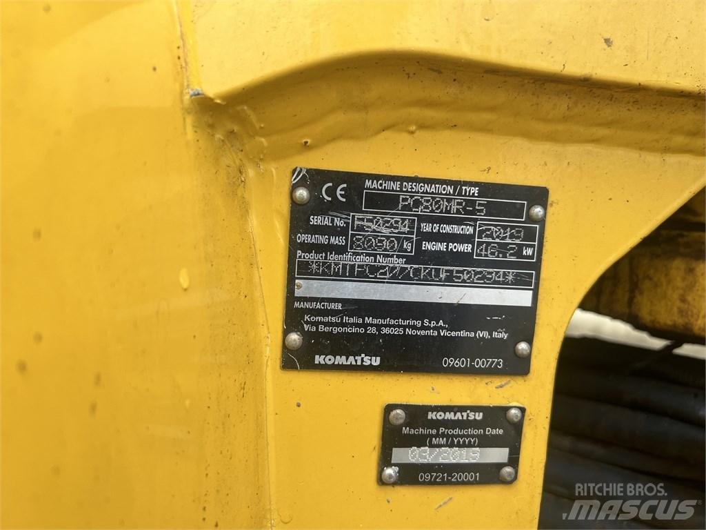 Komatsu PC 80 MR Midibagger  7t - 12t