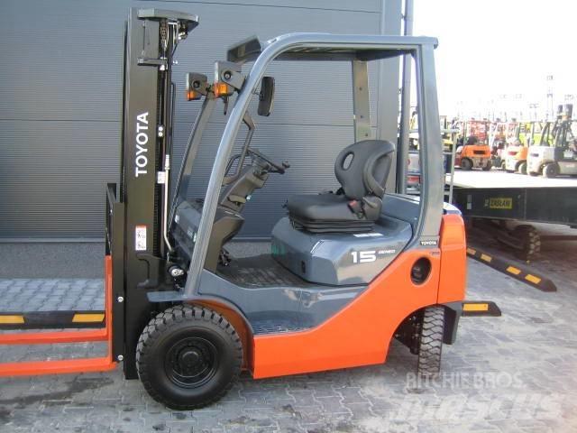TOYOTA 028FGF15 LPG heftrucks