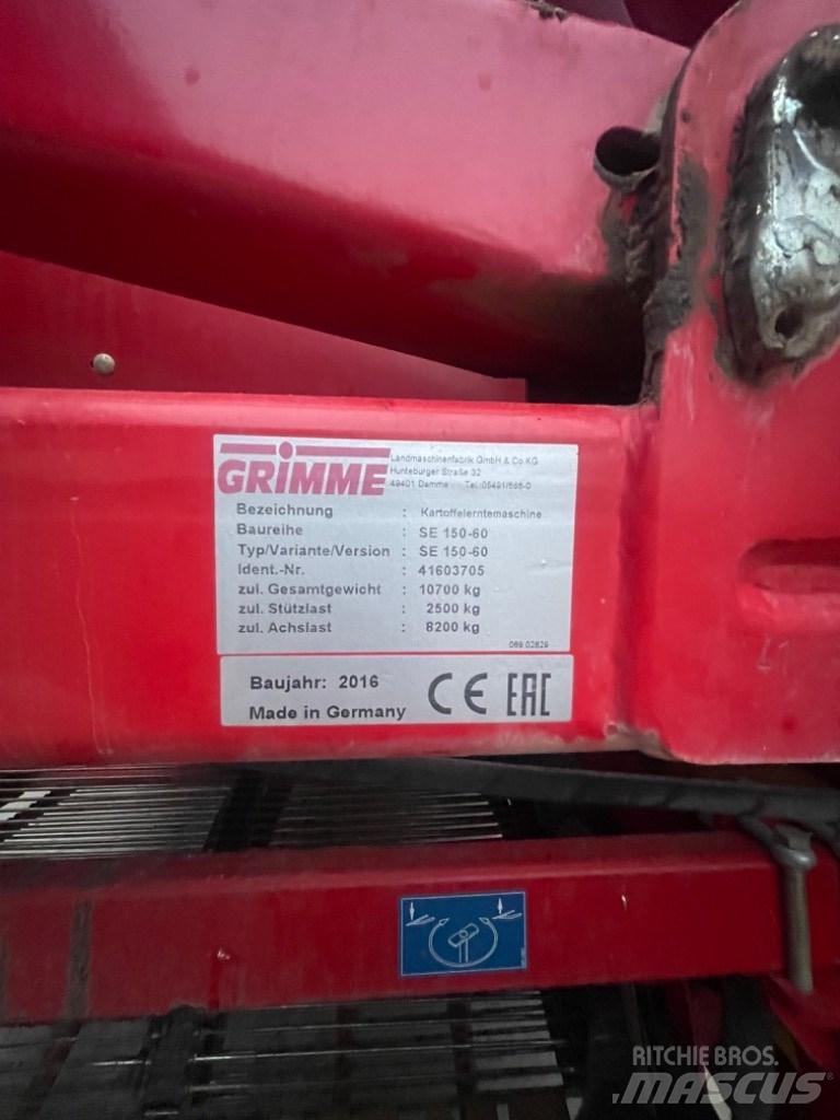 Grimme SE 150-60 Aardappelrooiers