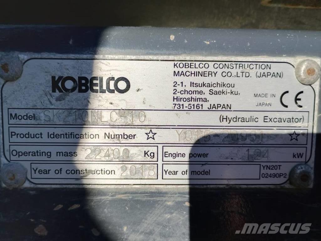 Kobelco SK210 N LC Raupenbagger