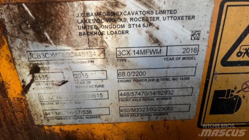 JCB 3 CX Baggerlader