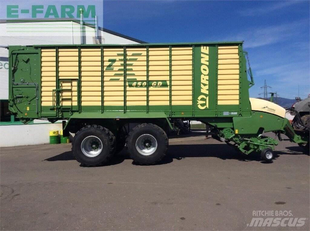 Krone zx 450 gd Getreideanhänger