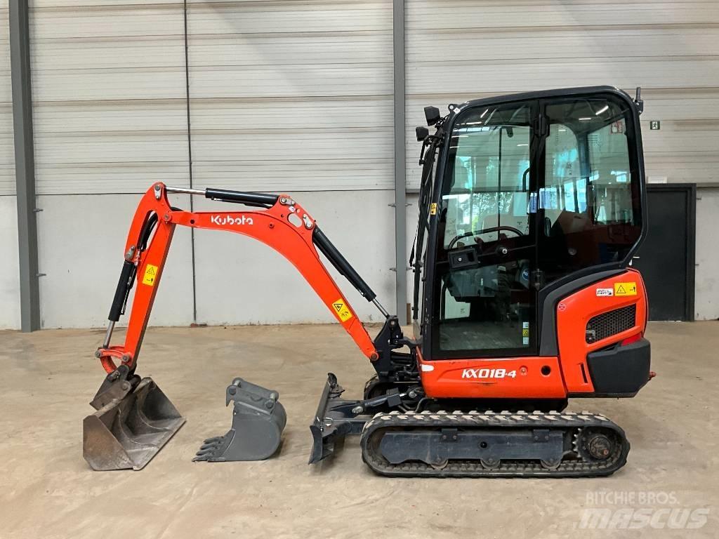 Kubota KX 018-4 Minibagger < 7t