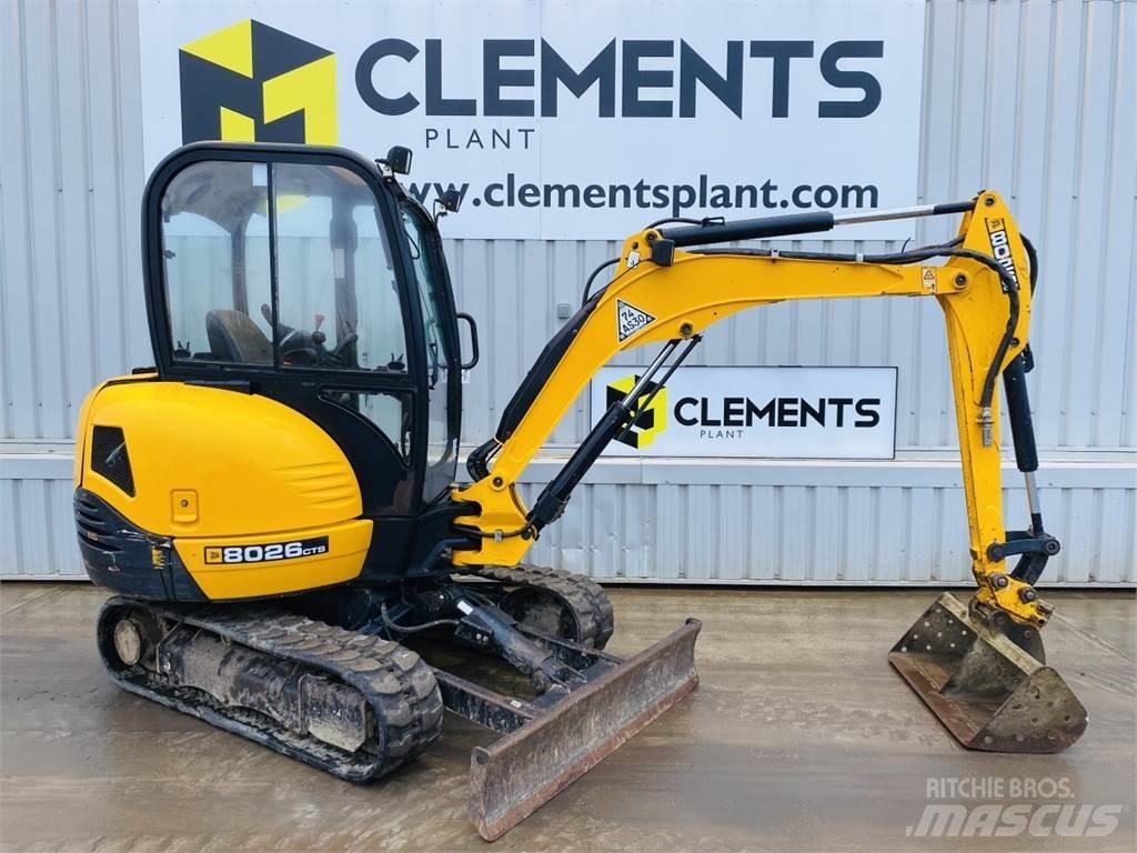 JCB 8026CTS Minibagger < 7t