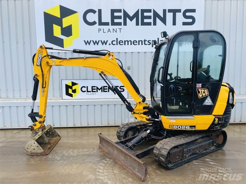 JCB 8026CTS Minibagger < 7t